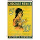 Plaque métal Chocolat Menier 5c