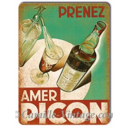 Tin signs vintage take a Picon rusty effect