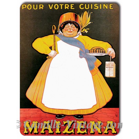 Tin signs Maïzena