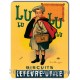 Tin signs LU Petit Ecolier