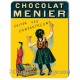 Plaque métal vintage Chocolat Menier - Firmin Bouisset