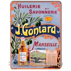 Tin signs Huilerie et Savonnerie - Marseille