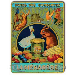 Tin signs La Ménagère Boîte de Conserve