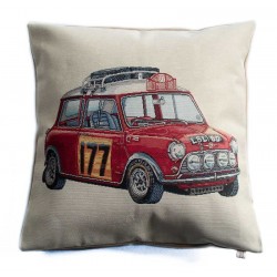 Cushion cover Mini Cooper Rallye Monté-Carlo