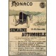 Carte Postale Monaco semaine Automobile 1922