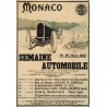Carte Postale Monaco semaine Automobile 1922