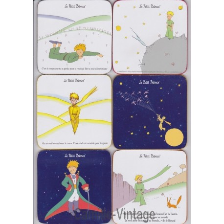 Coasters Le Petit Prince de St Exupéry