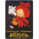 Plaque métal Chocolat Fondant Kohler