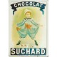 Plaque métal Chocolat Suchard Pierrot