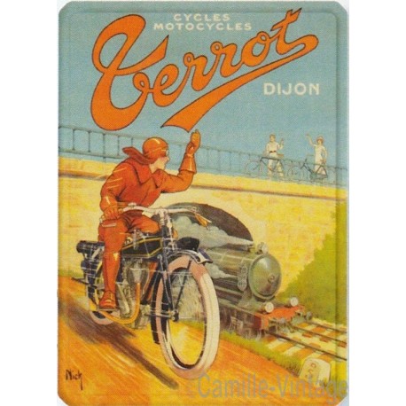 Tin signs Motocycles Terrot Dijon