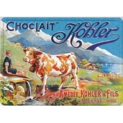 Tin signs Choclait Kohler Lausanne-Suisse