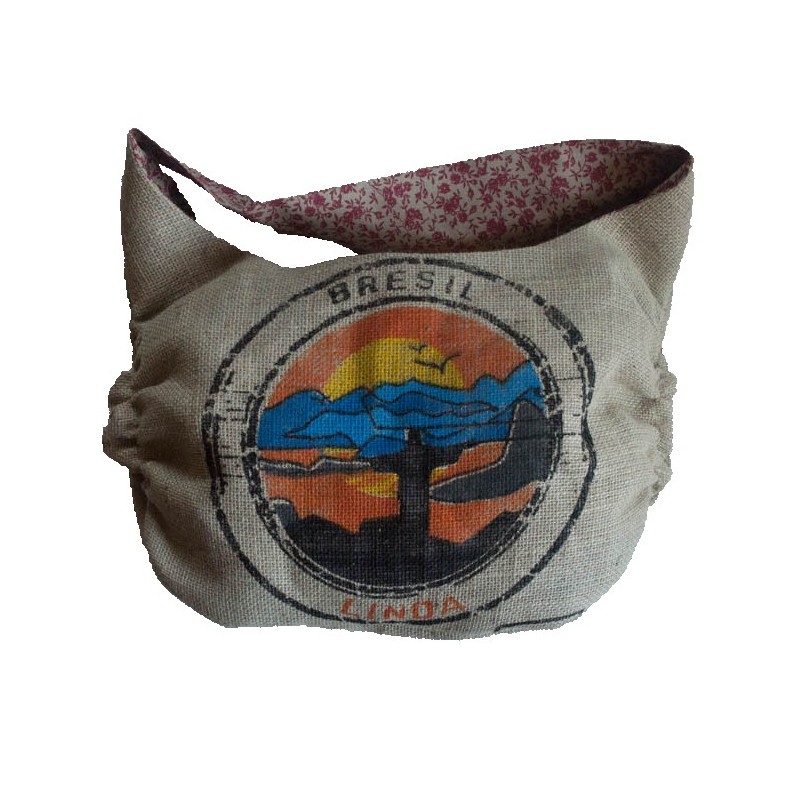 Notre sac à café en toile de jute du Brésil