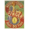 Carte Postale Machine à Coudre Singer