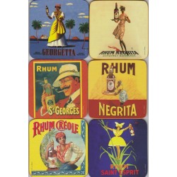 Coasters Rhum