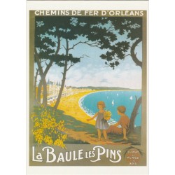 Postcard Chemins de Fer d'Orléans La Baule