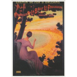 Postcard Chemins de Fer d'Orléans Plage de Pornichet