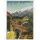 Postcard Chemins de Fer Electrique PLM Mont-Blanc
