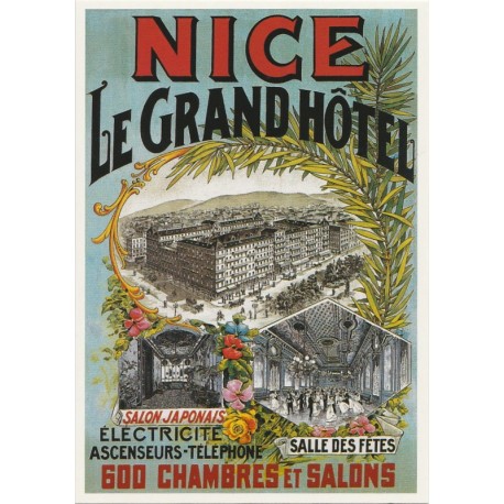 Postcard Nice Le Grand Hôtel