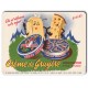 Metal plate vintage Mère Picon Crème de Gruyère