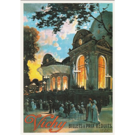 Postcard Vichy de Louis Tauzin