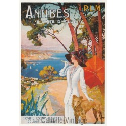 Carte Postale Antibes - Côte d'Azur P.L.M