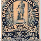 Plaque métal Maison J.Broqua à Nérac . 📍 https://www.camille-vintage.com/fr/biscuits-cafe-chocolat-the/997-plaque-metal-de-collection-cafe-broqua-nerac.html . #plaque #metal #cafe #coffee #nerac #king #roi #decorationinterieur #montesquieuaquitaine #vintage #vintagestyle #camille_vintage #boutiquecamillevintage #love #french