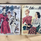 Magazine de mode sur plaque métal . 📍https://www.camille-vintage.com . #plaquemetal #vintage #poster #mode #fashionwoman #camille_vintage #boutiquecamillevintage #montesquieuaquitaine #magazine