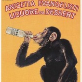 Carte postale Liqueur Anisetta . 📍https://www.camille-vintage.com/fr/12-cartes-postales-publicitaires-vintage-retro . #camillevintage.com #anisette #anisetta #liqueur #boisson #alcool #dessert #vintage #vintagedecor #postcard #chimpanzee #drink #montesquieuaquitaine